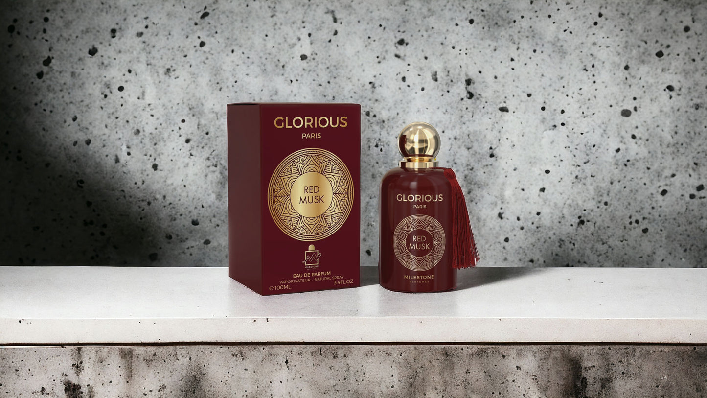 MILESTONE Glorious Paris RED MUSK (Unisex) 100ML EDP