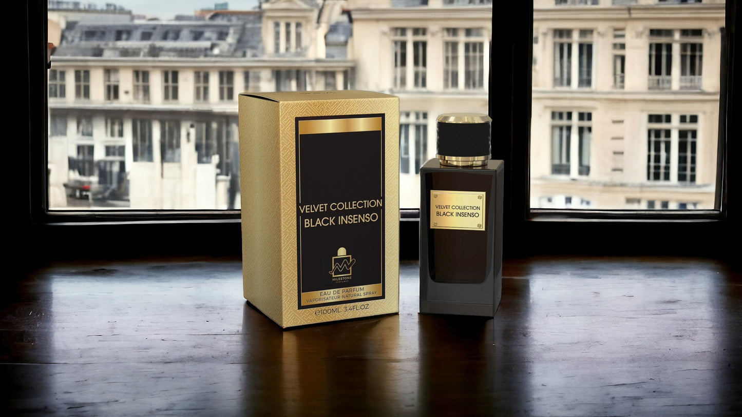 MILESTONE Velvet Collection Black Insenso (Unisex) 100ML EDP