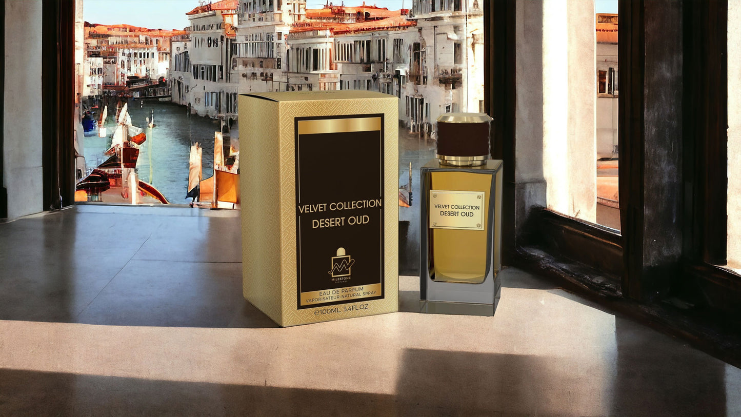 MILESTONE Velvet Collection Desert Oud (Unisex) 100ML EDP
