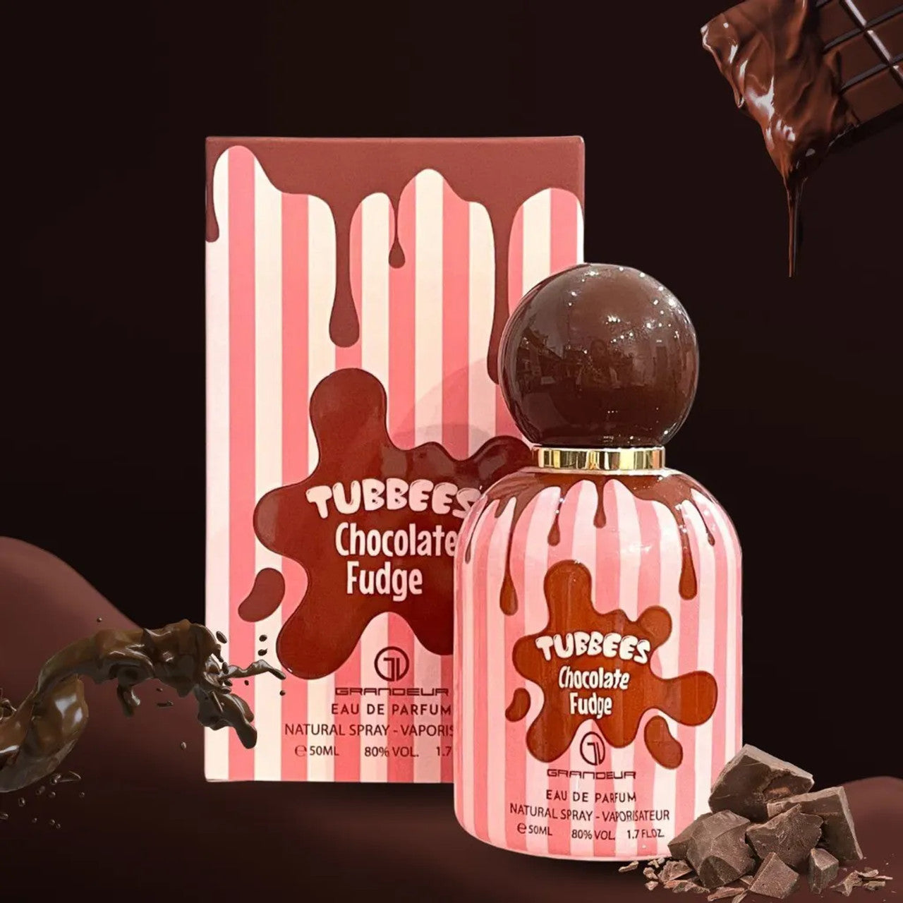 GRANDEUR ELITE Tubbees Chocolate Fudge EDP 50 ml Apa de Parfum