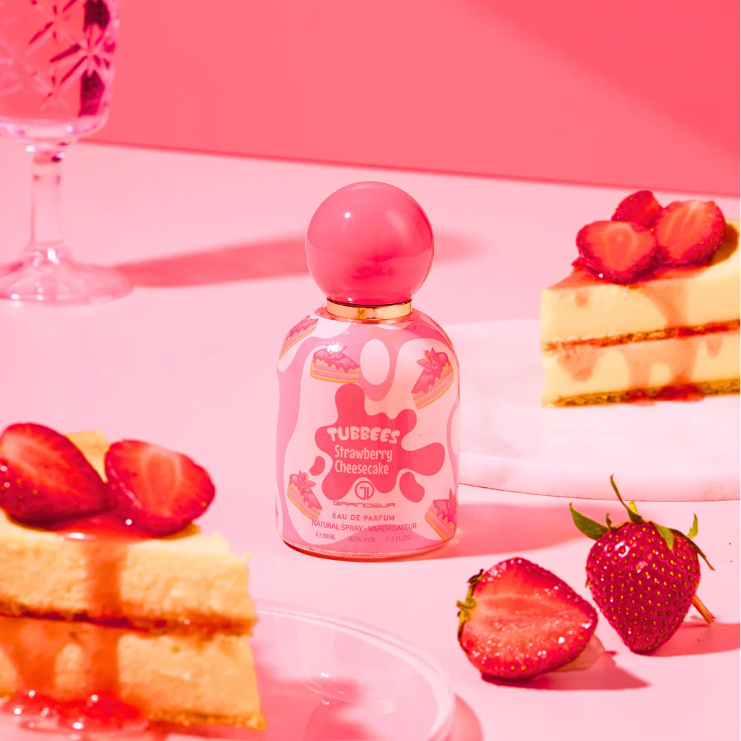 Grandeur Elite Tubbees Strawberry Cheesecake EDP 50 ml Apa de Parfum