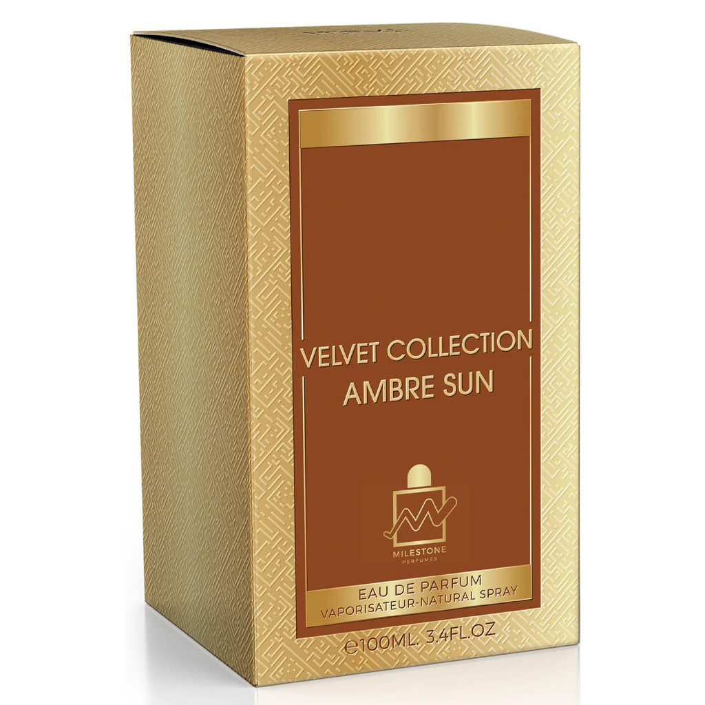 MILESTONE Velvet Collection Ambre Sun (Unisex) 100ML EDP