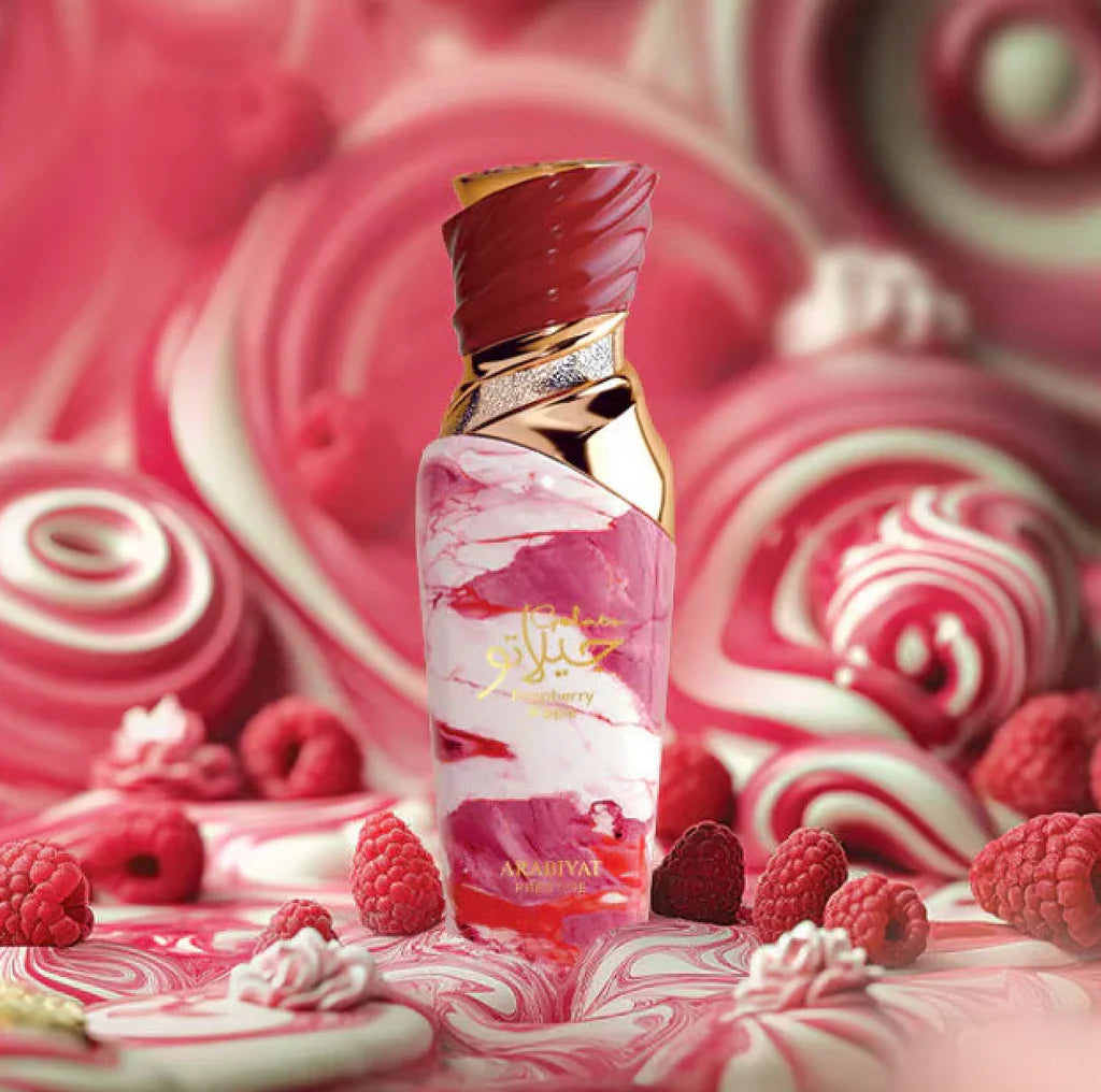 Apa de Parfum Arabiyat Prestige Gelato Raspberry Ripple, Femei, 100 ml