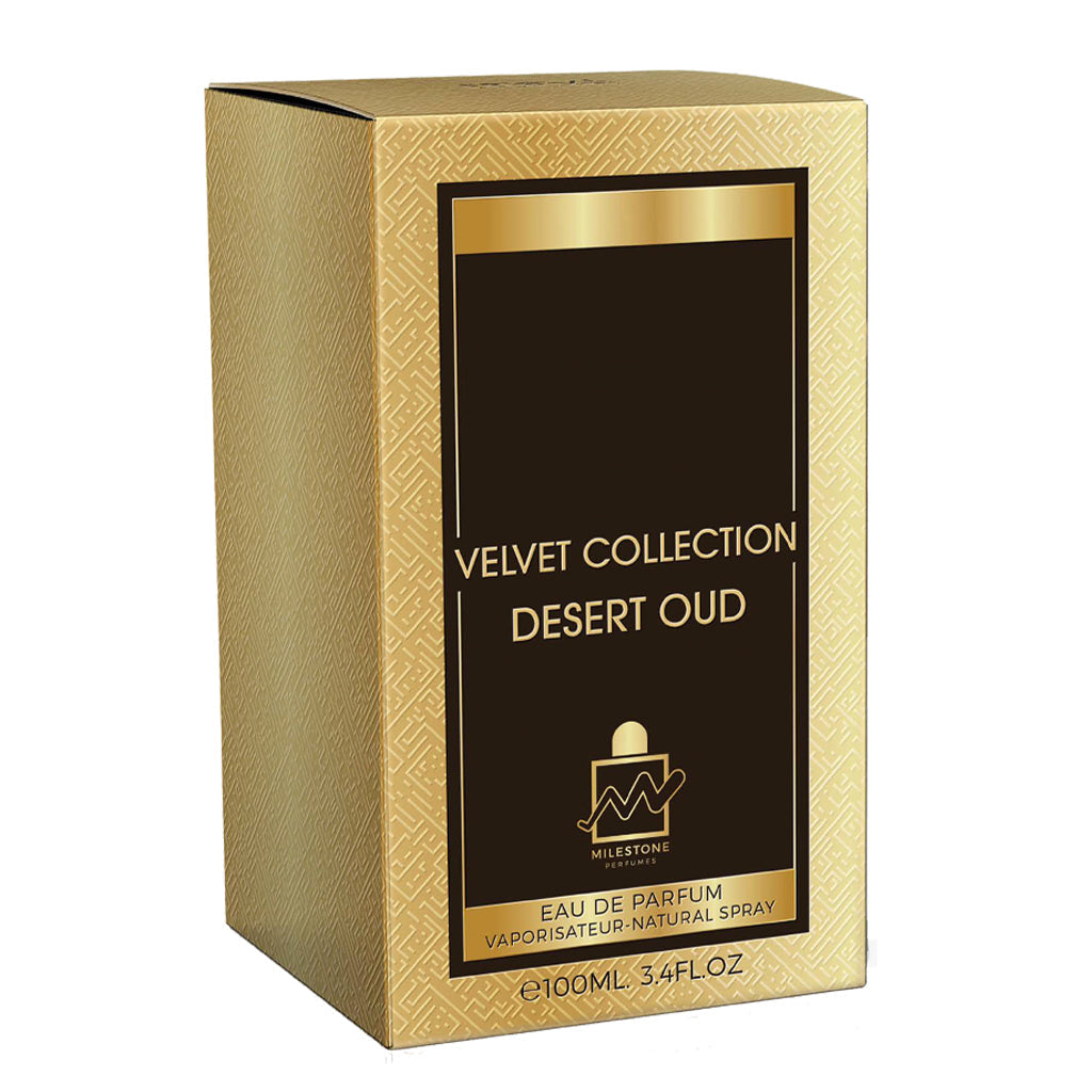 MILESTONE Velvet Collection Desert Oud (Unisex) 100ML EDP