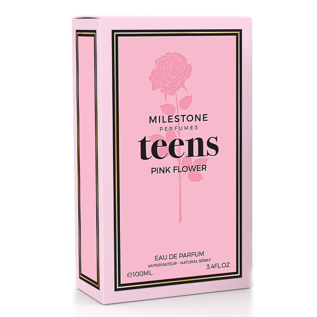 MILESTONE Teens Pink Flower (Pour Femme) 100ML EDP
