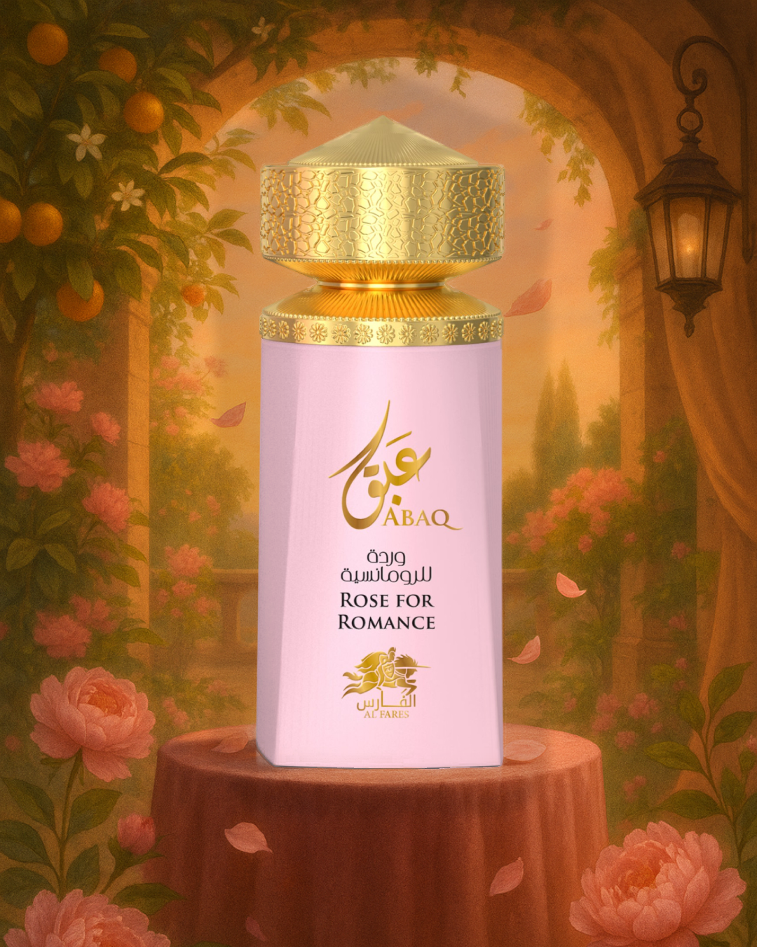 Apă de parfum Al Fares Abaq Rose for Romance – 100ml pentru femei