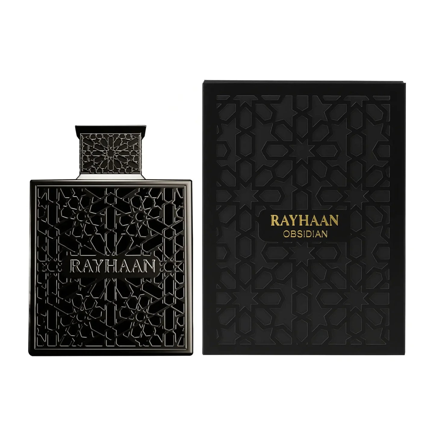 Apa de parfum Rayhaan Obsidian, bărbați, 100 ml (Inspirat de Dior Homme Parfum (2014))