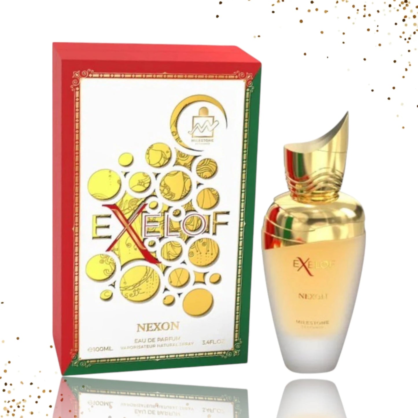 Milestone Exelof Nexon Apa De Parfum 85ml Unisex (Inpirat din Xerjoff Naxos .)