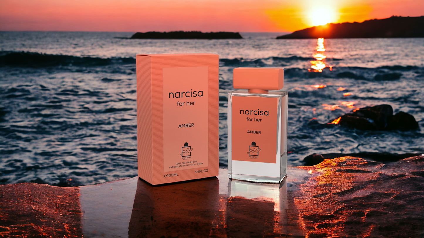 MILESTONE Narcisa For Her Amber (Pour Femme) - 100ML EDP