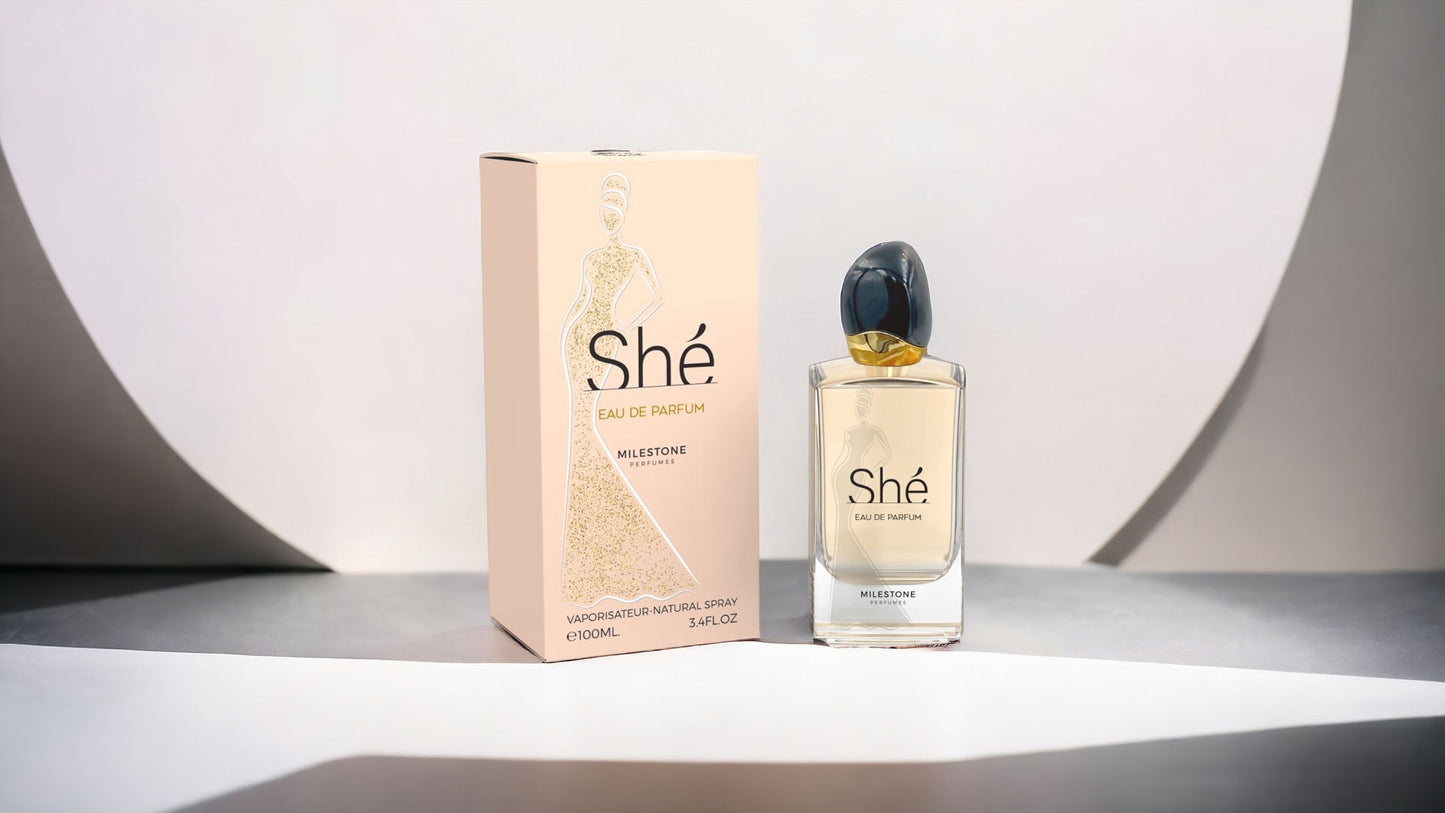 MILESTONE She Pour Femme 100ML EDP Vaporisateur Natural Spray DE LA EMPER