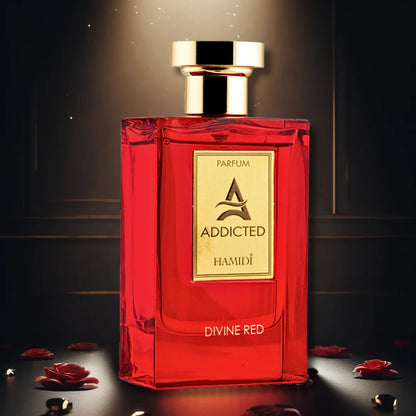 ADDICTED DIVINE RED de la Hamidi, Cald și Condimentat, Unisex, 110 ML