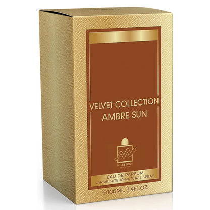 MILESTONE Velvet Collection Ambre Sun (Unisex) 100ML EDP