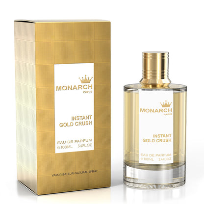 MILESTONE Monarch Intense Gold Crush (Unisex) Vaporisateur Natural Spray 100ML EDP