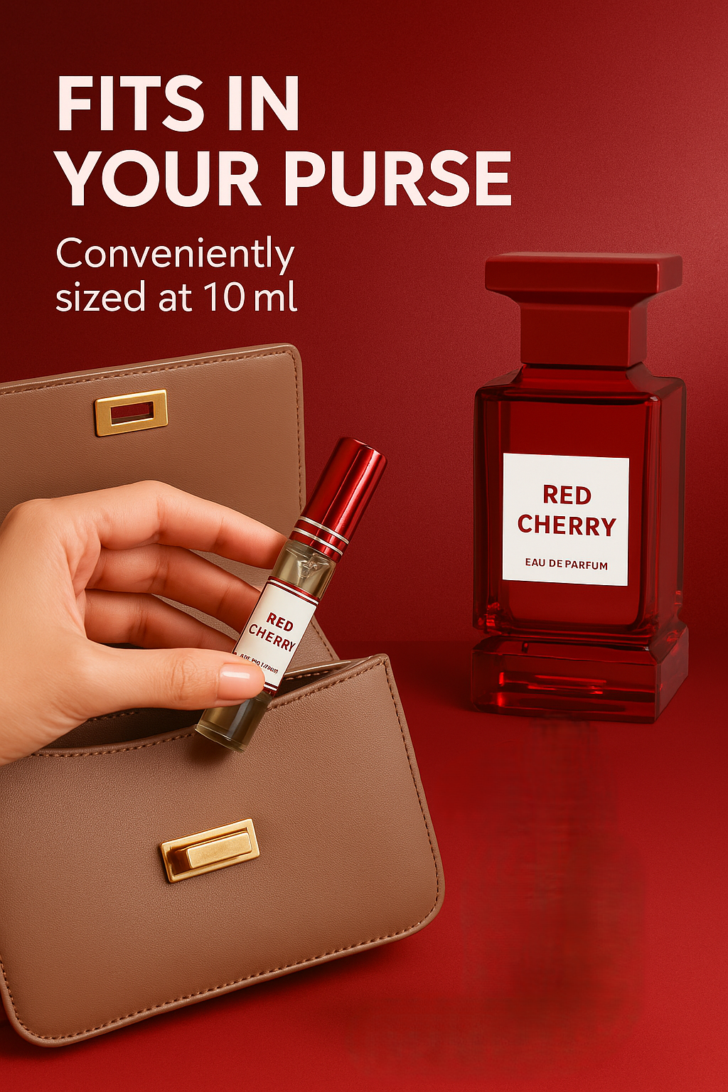 Milestone Red Cherry Eau de Parfum 10ml Mini spray de călătorie unisex