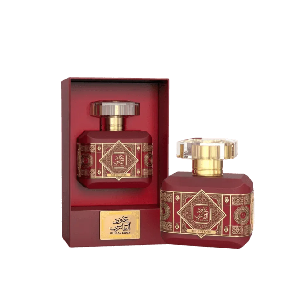 Apa de parfum Al Fares Oud Red Intense – Limited Edition unisex 100 ml 