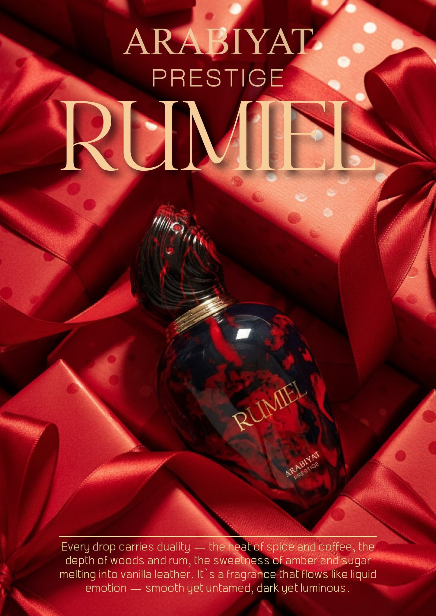 Arabiyat Prestige Apa de Parfum Rumiel, Unisex, 100 ml