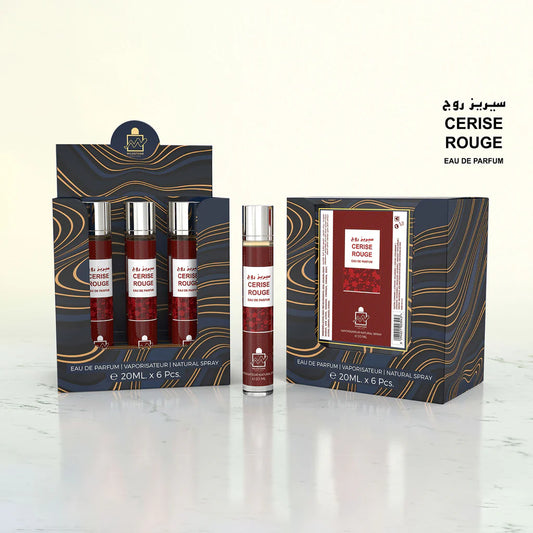 MILESTONE Cerise Rouge Apă de Parfum 5x 20ml Plus 1 Tester Gratuit