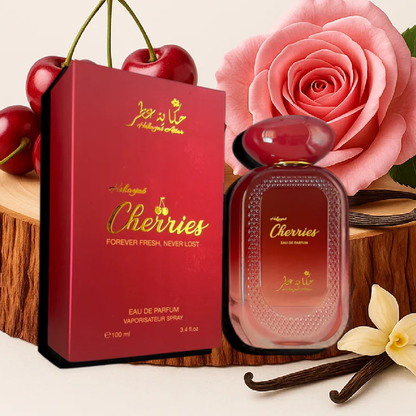 Apă de parfum Hekayat Attar Cherries, 100 ml, note dulci și florale, pentru femei