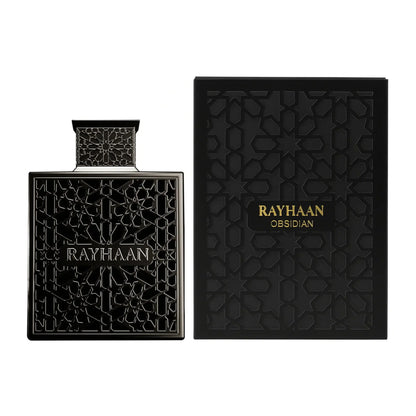 Apa de parfum Rayhaan Obsidian, bărbați, 100 ml (Inspirat de Dior Homme Parfum (2014))