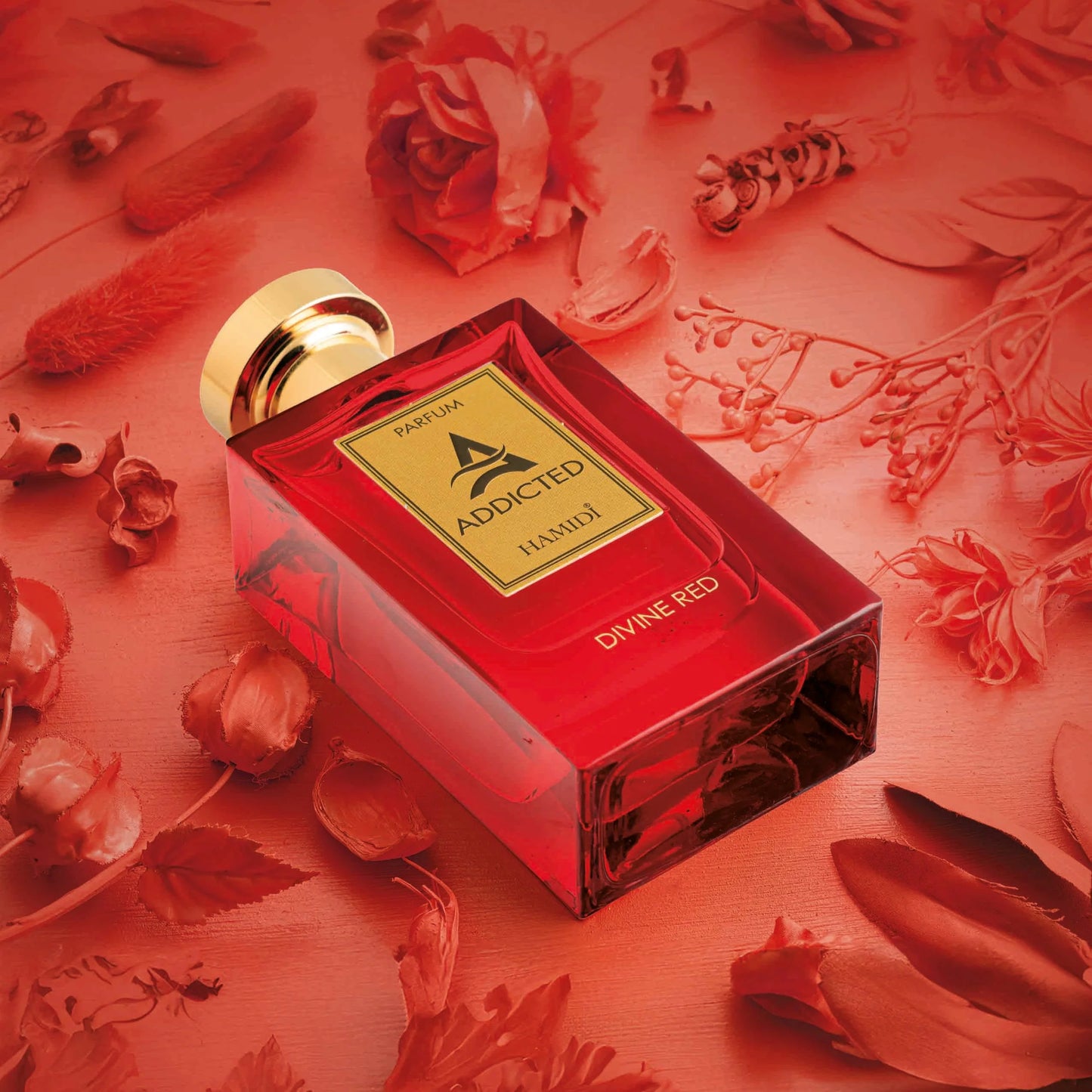 ADDICTED DIVINE RED de la Hamidi, Cald și Condimentat, Unisex, 110 ML