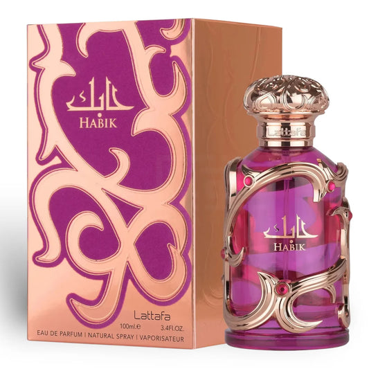 Lattafa Habik Femei 100ml EDP(Inspirat din Versace Pour Femme Dylan Purple)