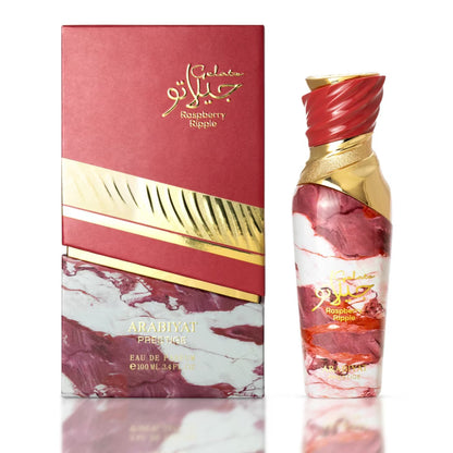 Apa de Parfum Arabiyat Prestige Gelato Raspberry Ripple, Femei, 100 ml