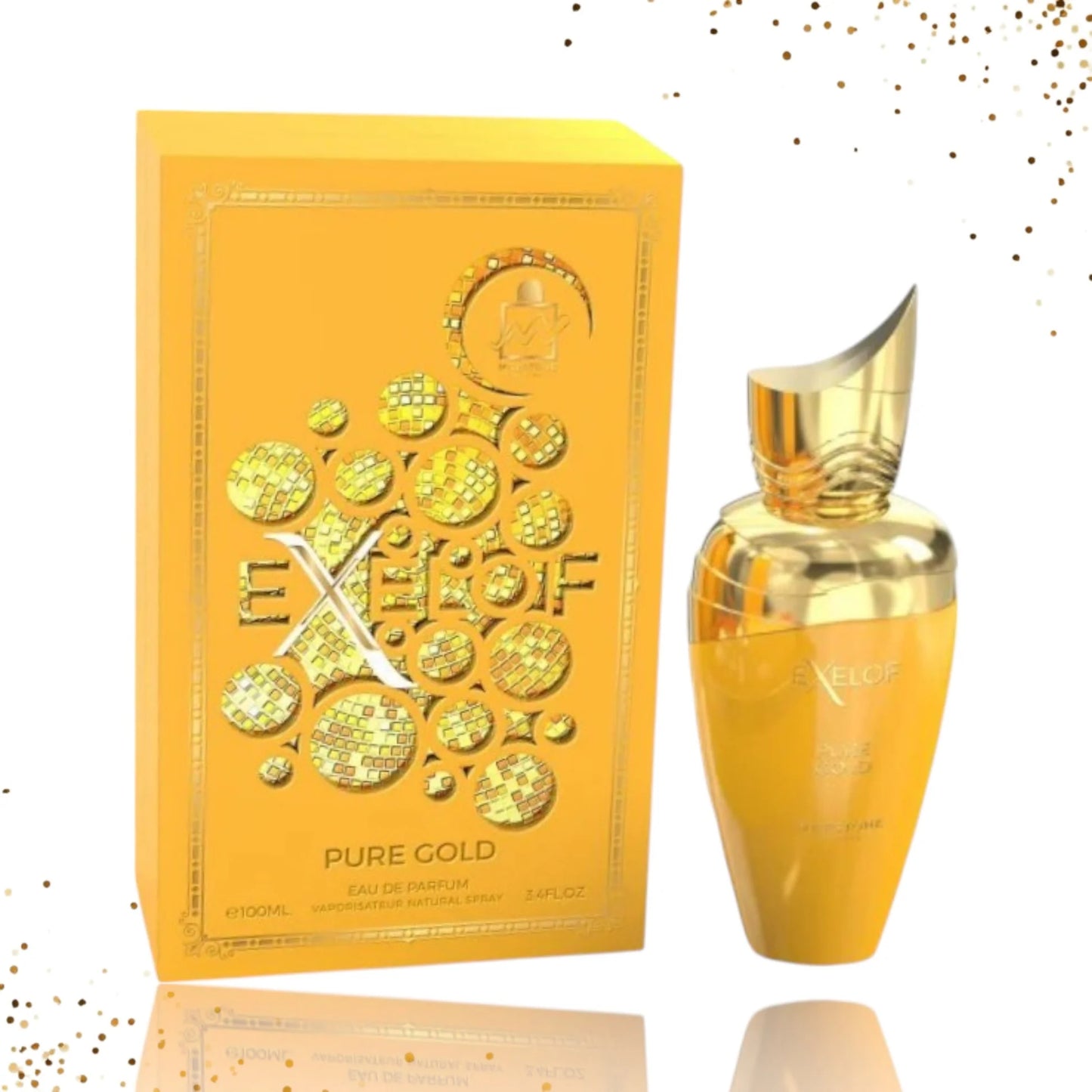 Milestone Exelof Pure Gold Apa De Parfum 85ml Unisex (Inpirat din Xerjoff Erba Gold)