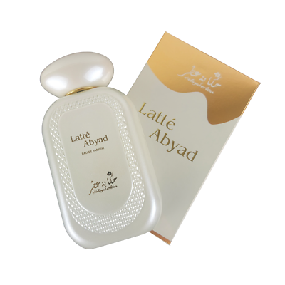Parfum unisex Hekayat Attar Latte Abyad, note de vanilie și caramel, 100 ml EDP