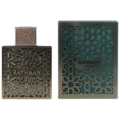 Apa de Parfum Rayhaan Terra, Unisex, 100 ml (Inspirat din Outlands Amouage.)
