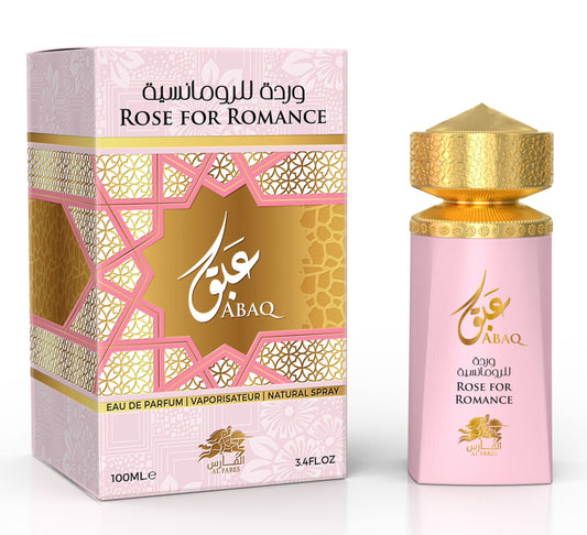 Al Fares Abaq Rose for Romance Eau de Parfum – 100ml for Women