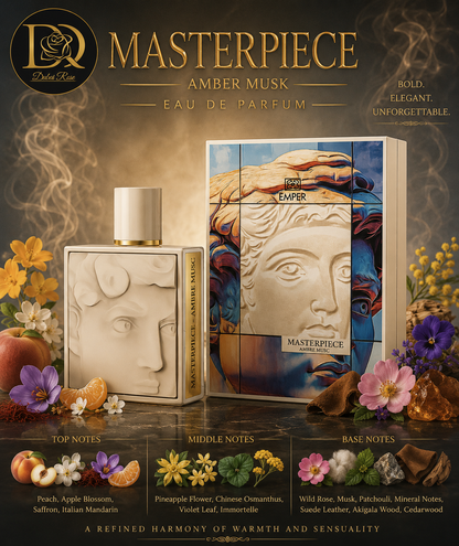 Emper Amber Musk Masterpiece, Apă de parfum, Bărbați, 100 ml